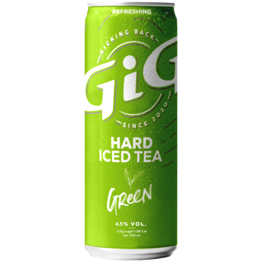 GIG HARD ICED TEA GREEN BLIK - 12X 25